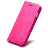 Musubo Genuine Leather Flip Case For iPhone