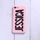 Personalized Custom Name Text iPhone