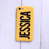 Personalized Custom Name Text iPhone