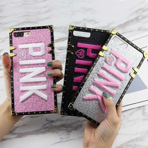 Luxury Brand Victoria PINK Case For Iphone