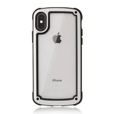 LUPHIE Luxury Transparent Case For iPhone X XS Max XR 8 7 Plus Shockproof Airbag Case Cover For iPhone 6 6S Plus Cases Coque