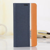 Luxury Business Flip PU Leather Wallet  SAMSUNG