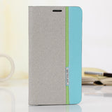 Luxury Business Flip PU Leather Wallet  SAMSUNG