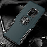 Leather Texture Stand Case For Samsung