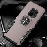 Leather Texture Stand Case For Samsung