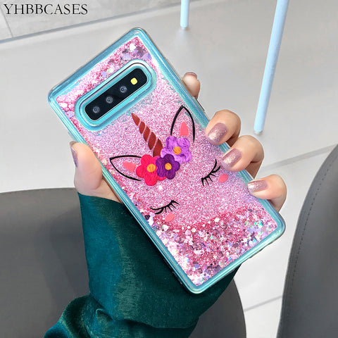 YHBBCASES Unicorn Heels Soft Cover For Samsung