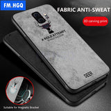 Cloth Texture Deer 3D Soft TPU  Samsung