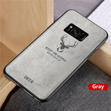 Cloth Texture Deer 3D Soft TPU  Samsung