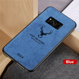 Cloth Texture Deer 3D Soft TPU  Samsung