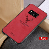 Cloth Texture Deer 3D Soft TPU  Samsung