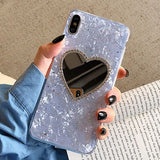 GlamPhoneCase White Fritillaria Mirror iPhone