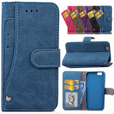 Matte Leather Rotate Multi-card Slot  iPhone