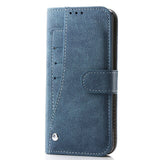 Matte Leather Rotate Multi-card Slot  iPhone