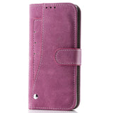 Matte Leather Rotate Multi-card Slot  iPhone