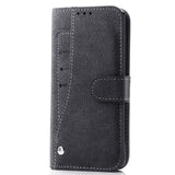 Matte Leather Rotate Multi-card Slot  iPhone