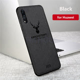 Hot Cloth Texture Deer 3D Soft  Huawei
