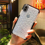Shockproof Transparent Diamond iPhone