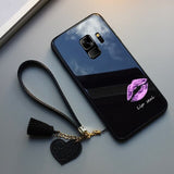 BONVAN Tempered Glass Case For Samsung