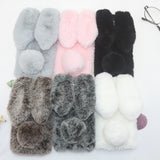 Rabbit Fur Cases For Samsung