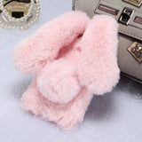 Rabbit Fur Cases For Samsung