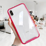 Candy Color Wave point Frame Shockproof  iphone